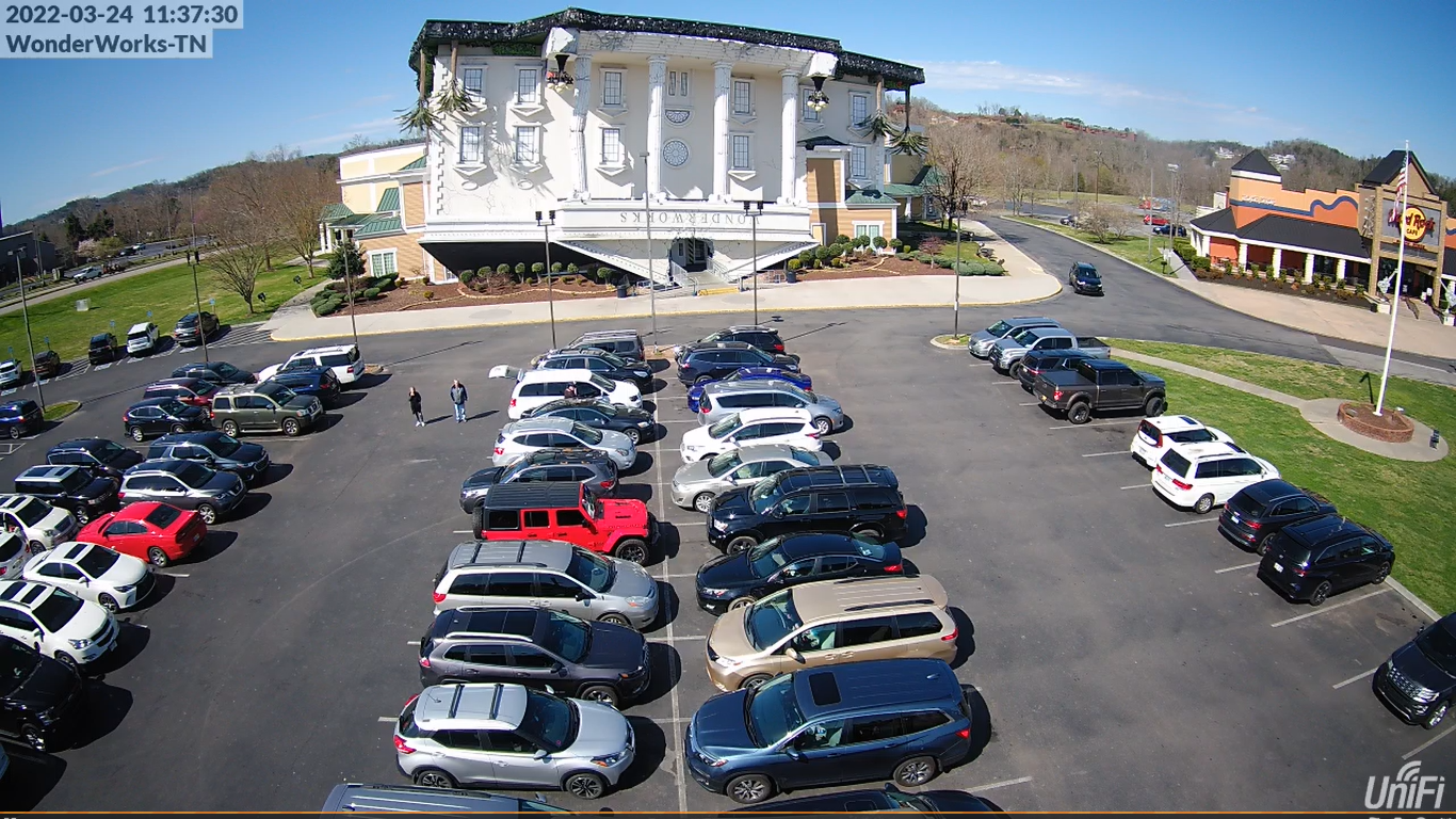 Live Webcam WonderWorks Pigeon Forge, Tennessee