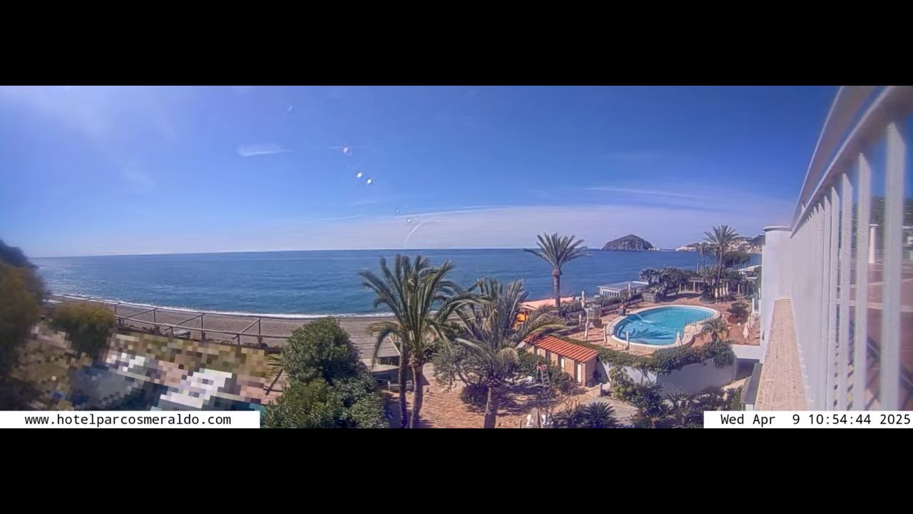 Hotel Parc Smeraldo Terme – Ischia Island, Italy – Webcam