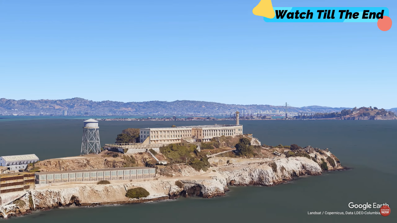 Alcatraz Prison Live Cam in San Francisco