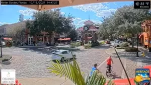 Live Downtown Winter Garden, Florida Webcam New