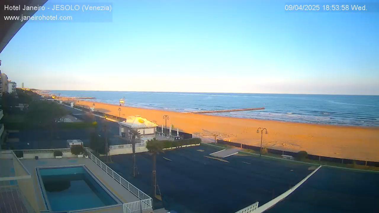 Hotel Janeiro Live Webcam – Jesolo, Venezia, Italy