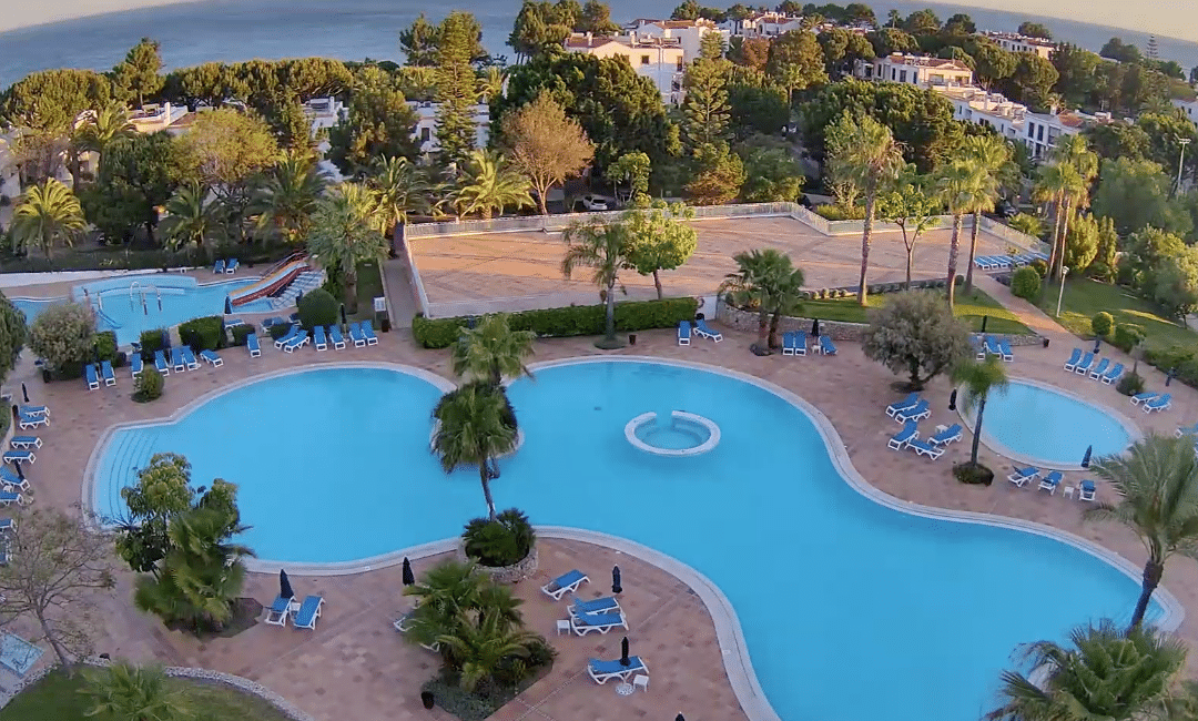 Albufeira, Portugal Live Webcam – Aparthotel Alfagar