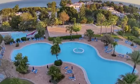 Albufeira, Portugal Live Webcam – Aparthotel Alfagar