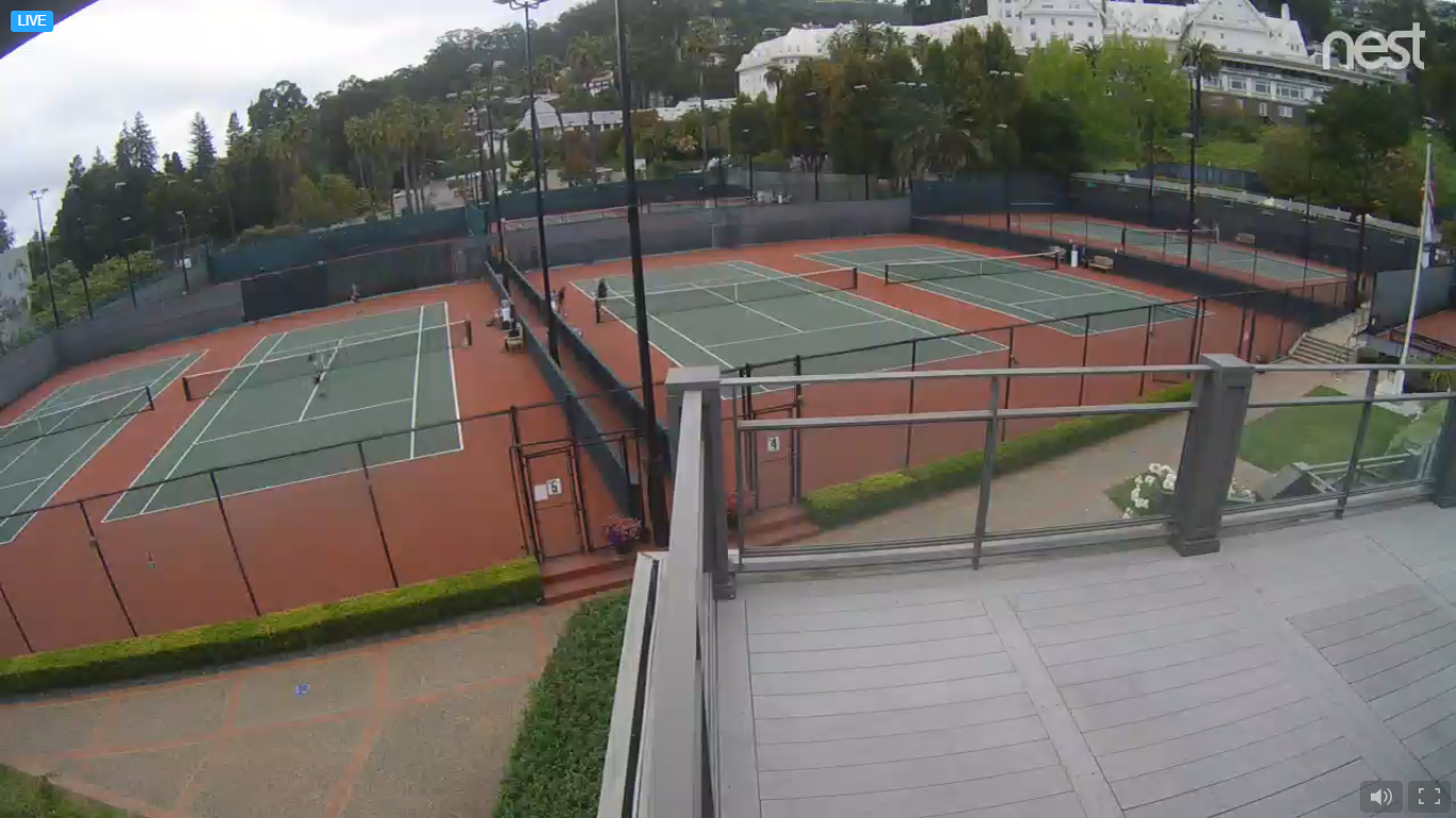Berkeley Tennis Club Live Webcam – California