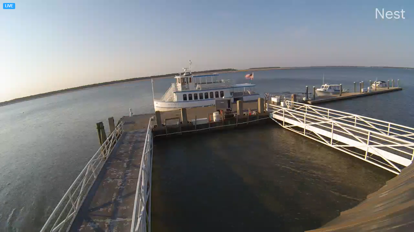 Ferry Landing Live Webcam Daufuskie Island, SC