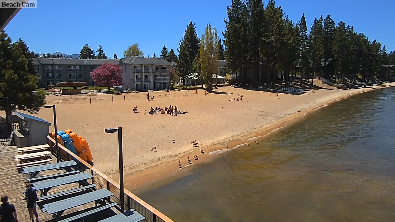 South Lake Tahoe Beach Live Webcam – California, USA