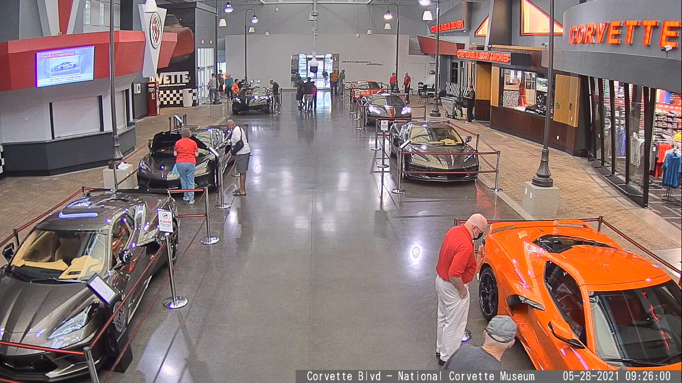 National Corvette Museum Live Webcam Bowling Green, Kentucky