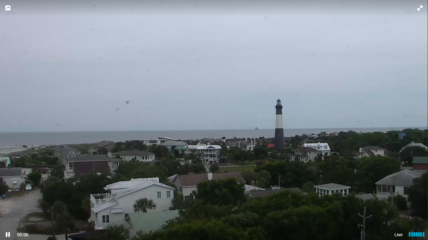 Tybee Island Lighthouse Webcam – Georgia – Live Weather