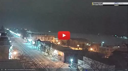 Live Frankfort, Michigan Downtown Webcam New