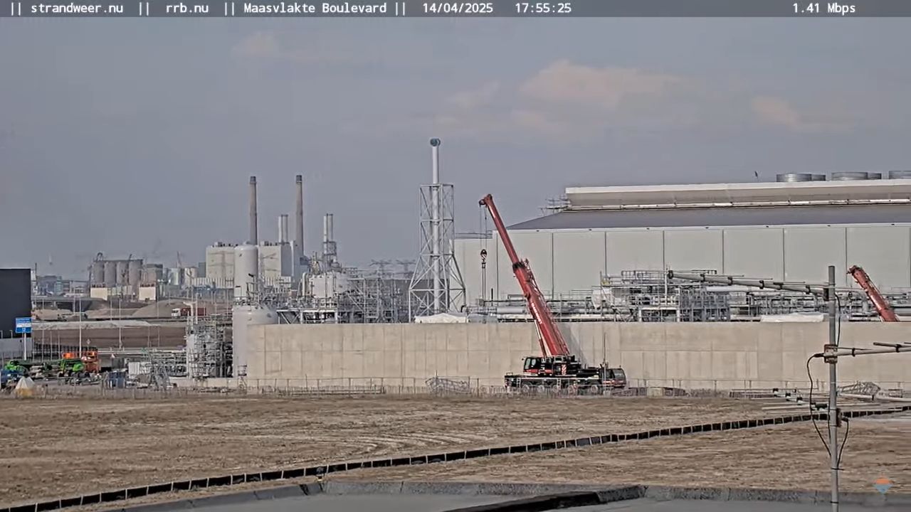 Maasvlakte Rotterdam Live Webcam, South Holland