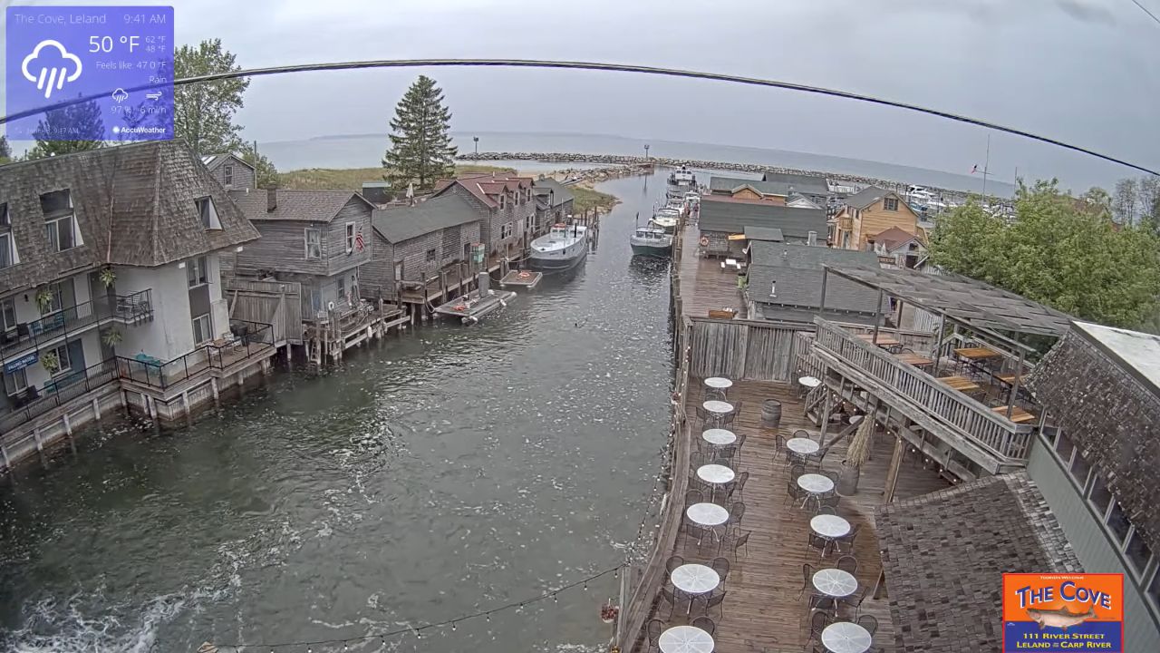 Manitou Island Transit Live Webcam – Leland, Michigan