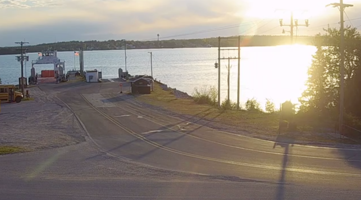 Drummond Island Ferry Dock Live Webcam