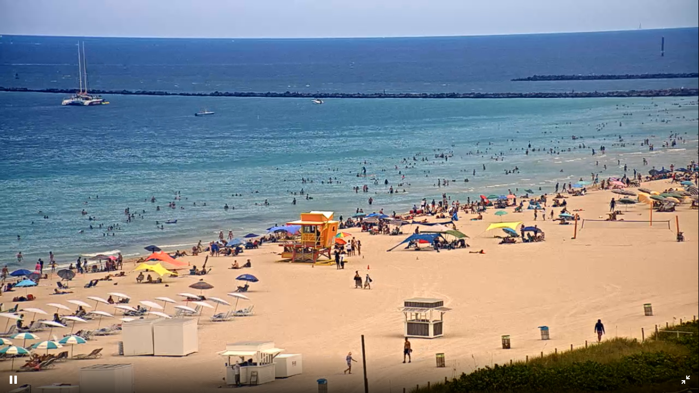 Live Webcam South Beach – Miami, Florida