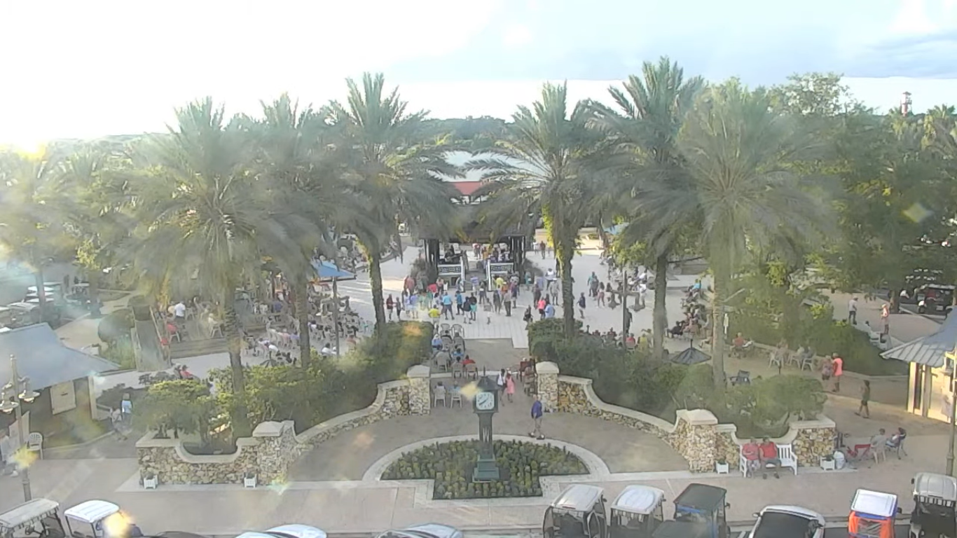 Lake Sumter Market Square Live Webcam The Villages, Florida