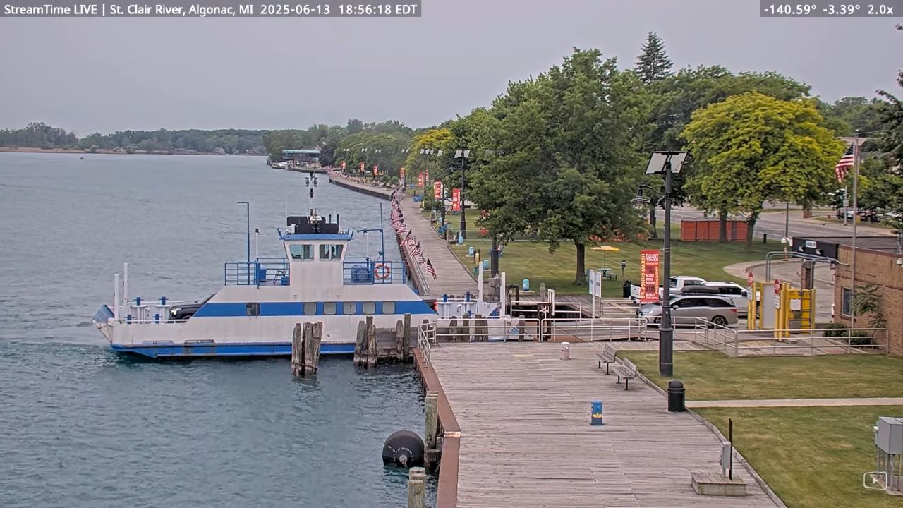 Algonac, Michigan Live Webcam – USA