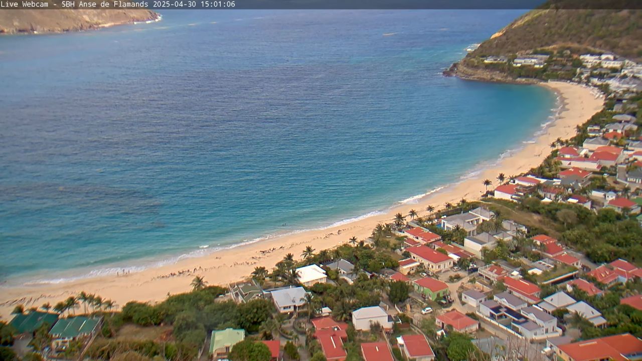 Flamand Beach, St. Barts Live Webcam | HD Video