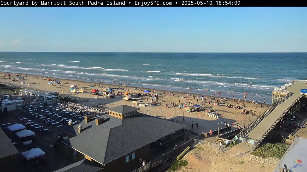 Live Webcam Courtyard by Marriott South Padre Island, TX