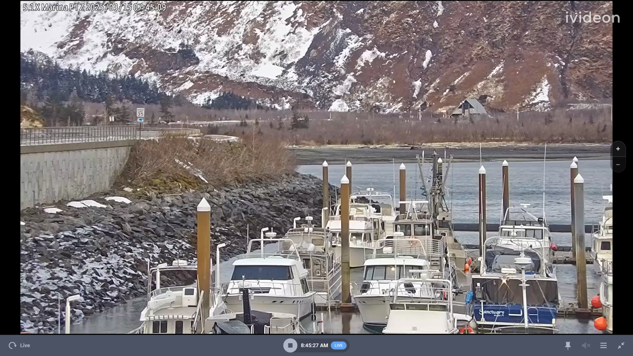 Cliffside Marina & Yacht Club Live Webcam Whittier, Alaska