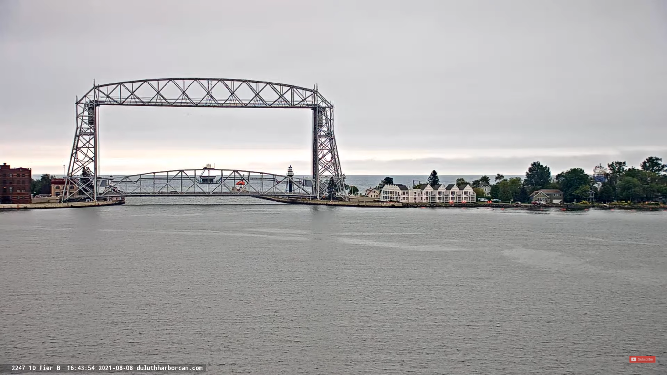 Duluth Harbor Pier B Live Webcam – Minnesota, USA