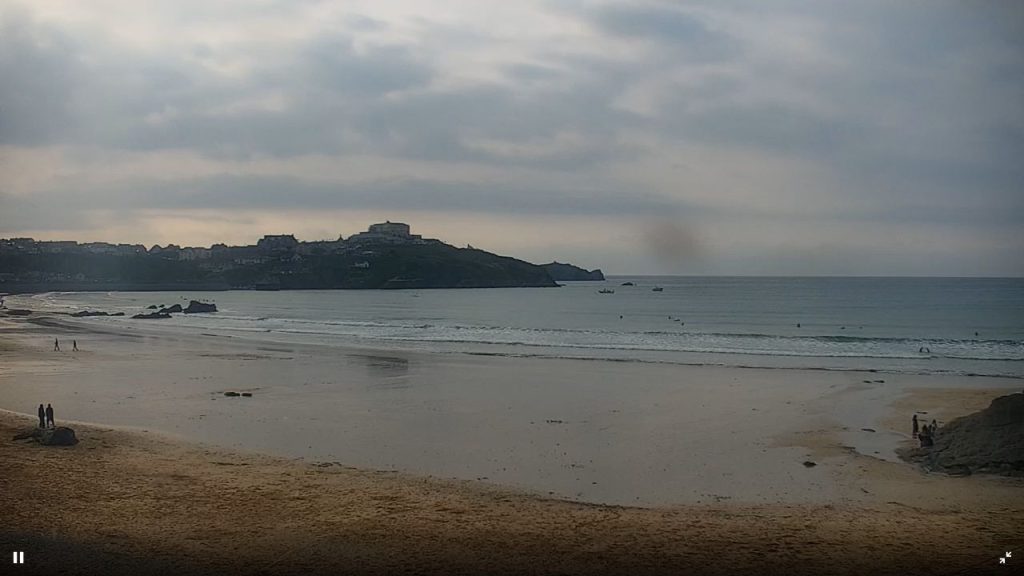 Newquay Webcam, Porth Beach England, Uk