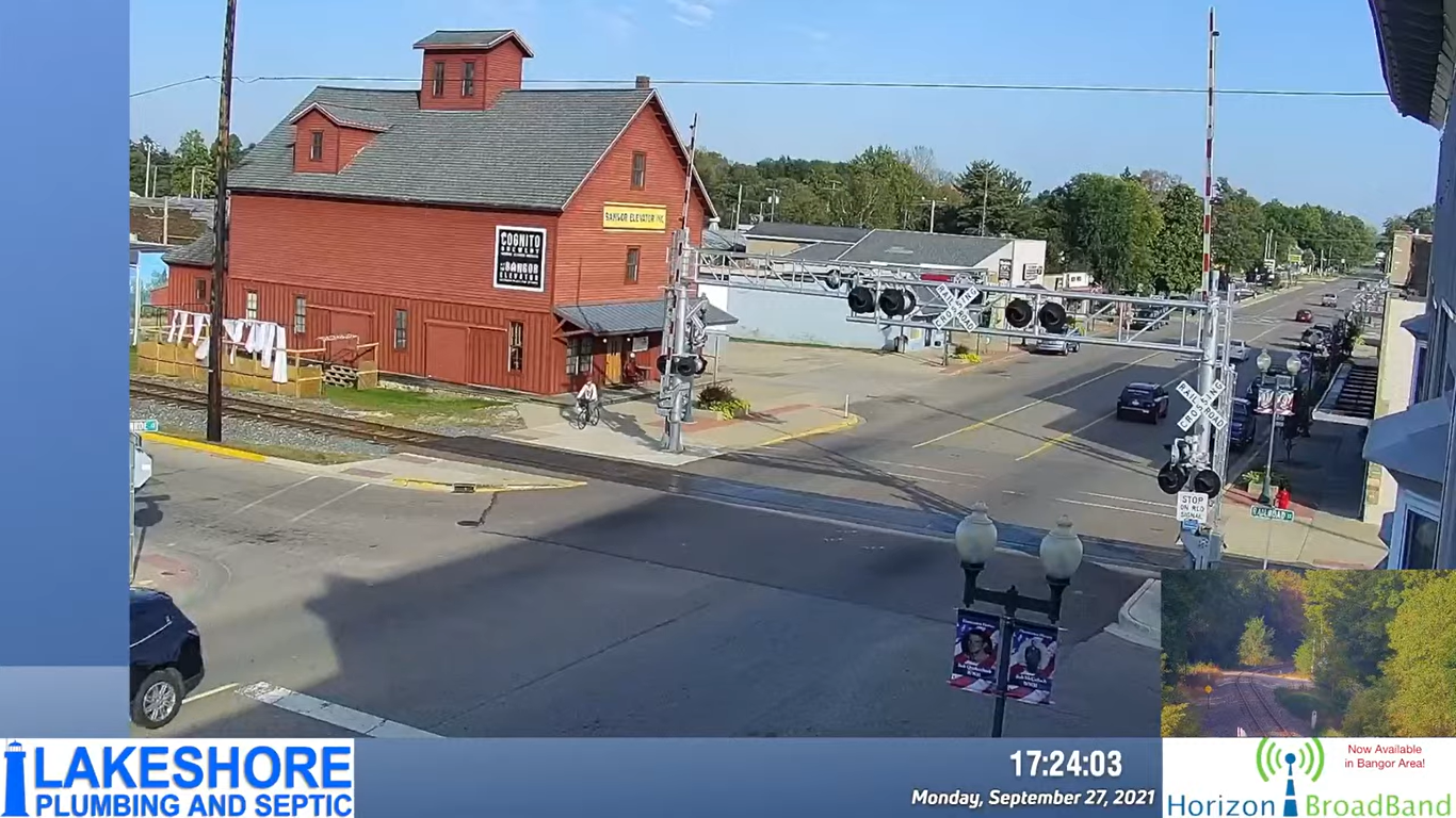Live Webcam Downtown Bangor, Michigan