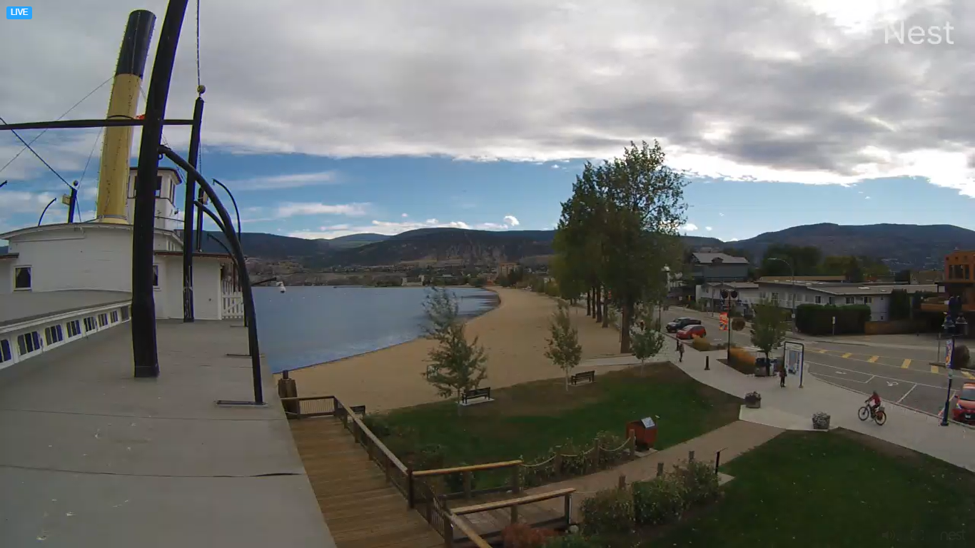 Okanagan Lake Penticton Live Webcam – BC, Canada