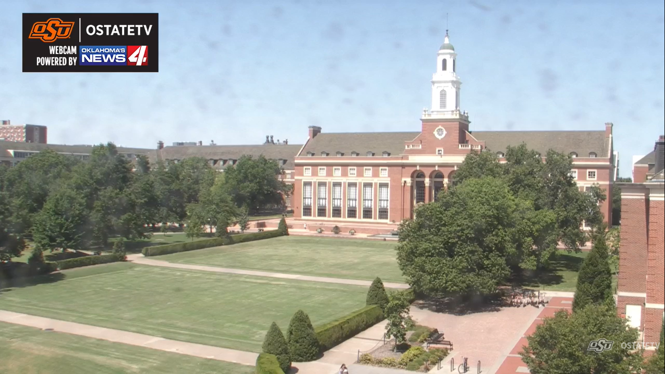 Oklahoma State Live Webcam – Stillwater, OK – Live Video