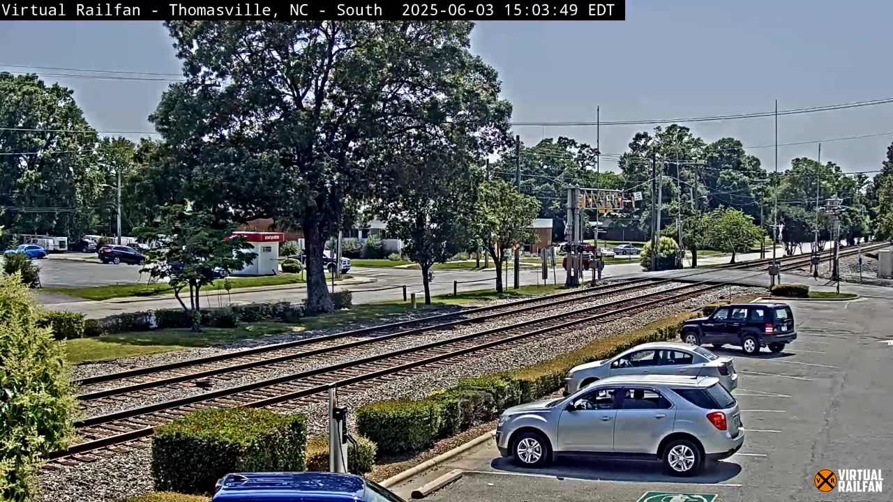 Thomasville Railroad Live Webcam – North Carolina, USA