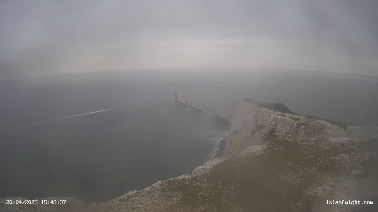 Needles Lighthouse Webcam – Isle of Wight – UK