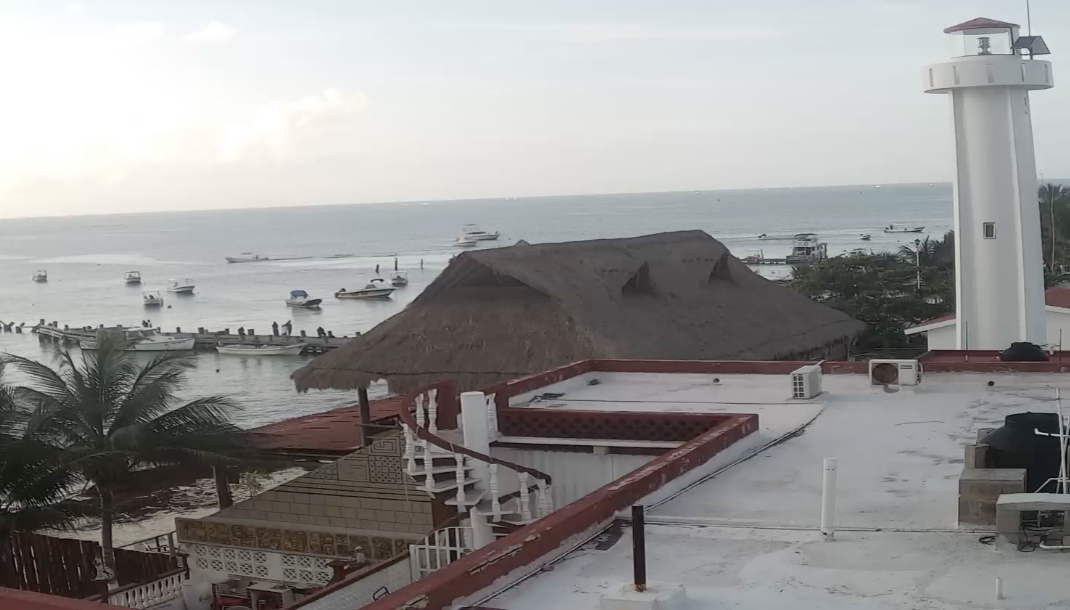 Puerto Morelos Lighthouse Live Webcam Mexico