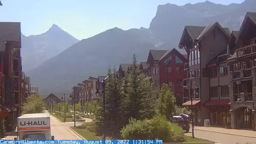 Spring Creek Canmore Webcam – Alberta, Canada – Live Video