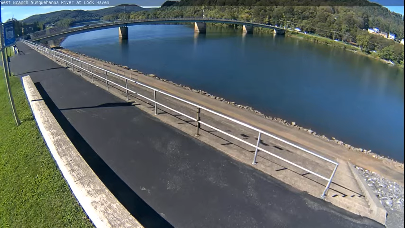Susquehanna River Webcam Lock Haven PA | Live Video