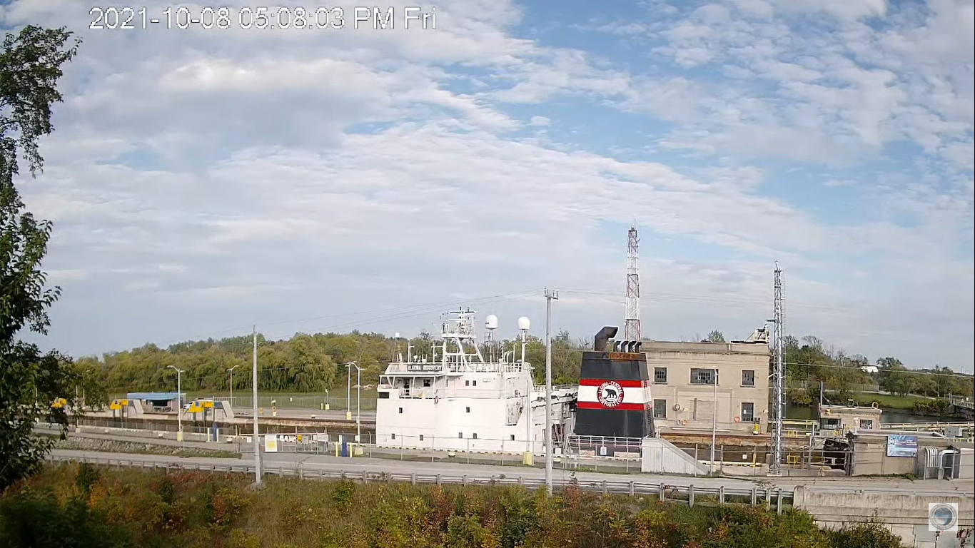 Welland Canal Lock 7 Live Webcam – Ontario, Canada