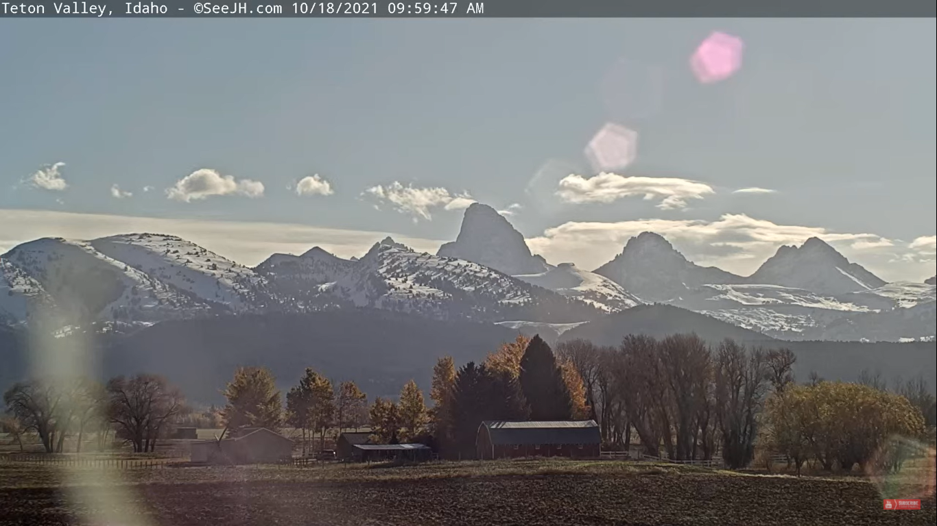 Grand Tetons Live Webcam – Idaho, USA