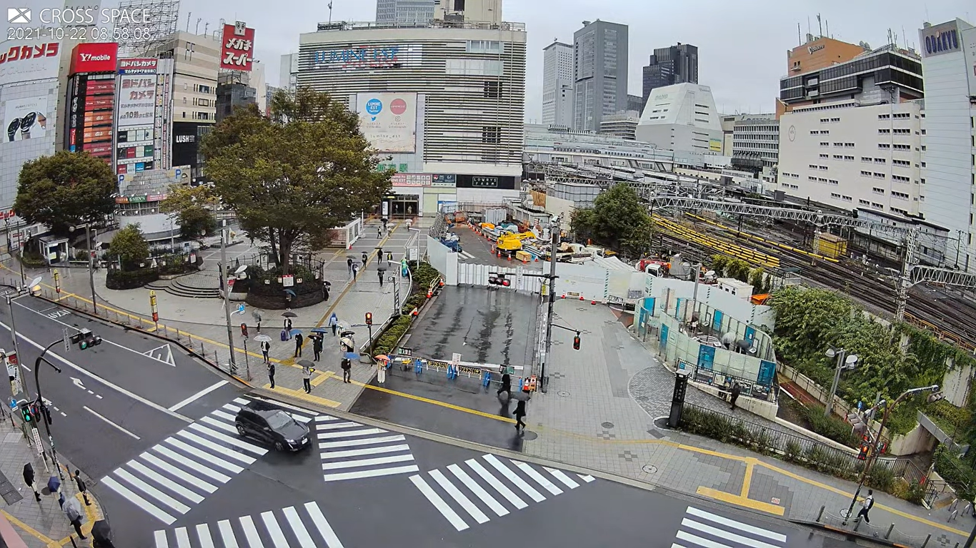 Shinjuku Crosswalk Live Cam – Tokyo, Japan