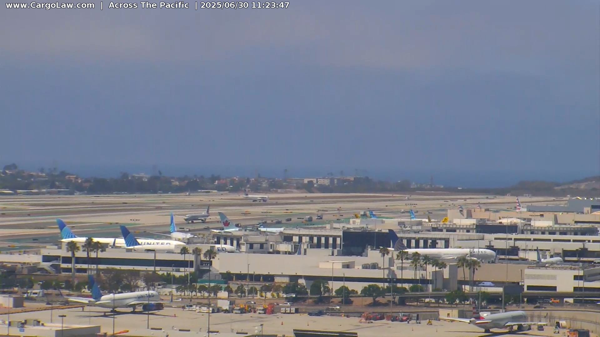 LAX Airport Departures Live Webcam – Los Angeles, CA