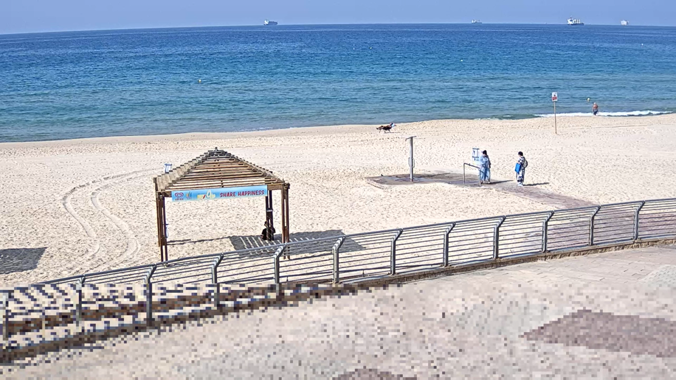 Beach Shimshon Sheva Webcam – Ashdod, Israel