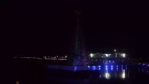Floating Christmas Tree Geelong, Victoria, Australia