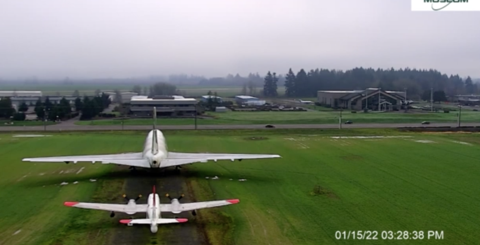 Evergreen Aviation & Space Museum Live Webcam