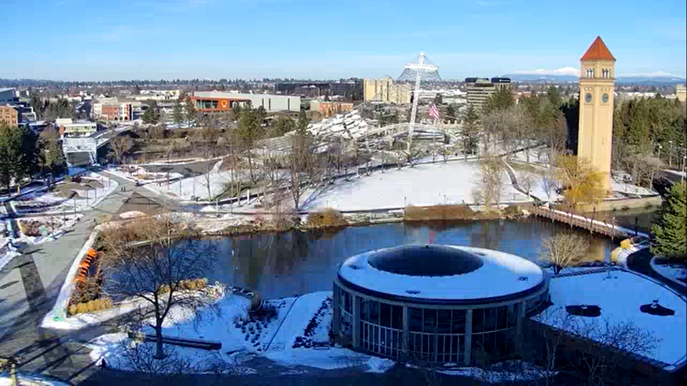 Downtown Spokane, Washington Live Webcam