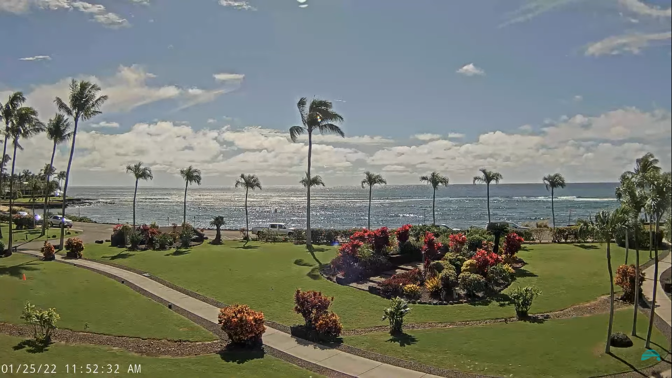 Koloa Hawaii Live Webcam – Lawai Beach Resort