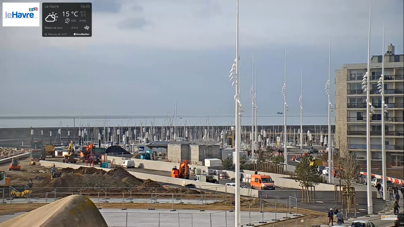 Museum of Modern Art André Malraux Live Webcam Le Havre, France