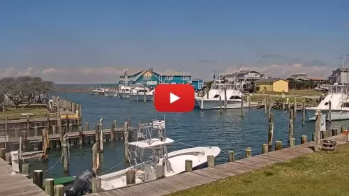 Hatteras Landing Live Webcam, Hatteras Island, Nc