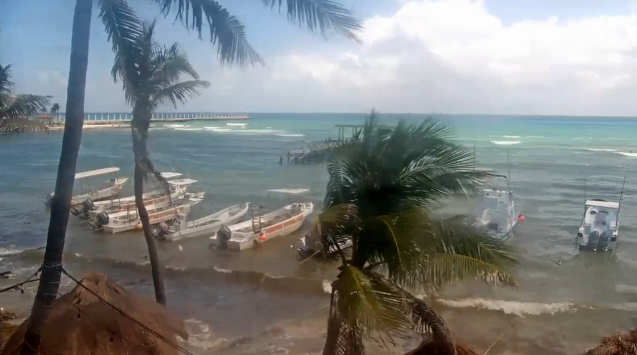 El Taj Hotel Beach Webcam, Playa del Carmen