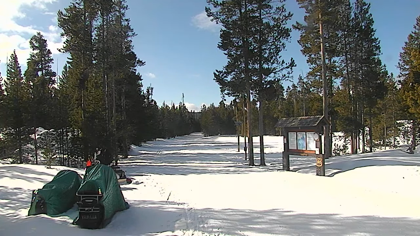 Rendezvous Ski Trail Live Webcam – West Yellowstone