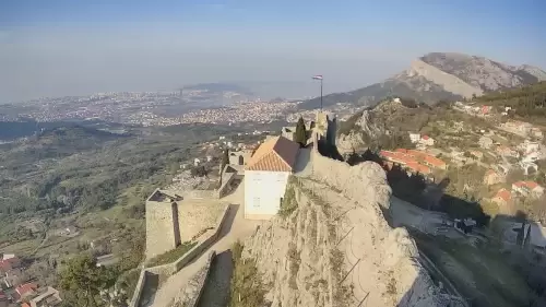 Fortress Klis Live Webcam – Split, Croatia