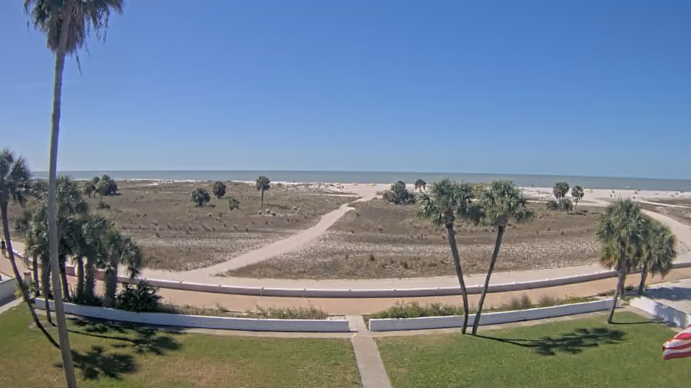 Treasure Island Beach Resort Live Webcam, FL