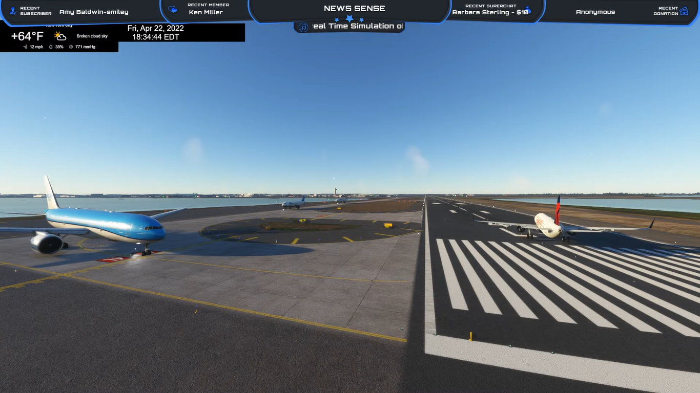 John F Kennedy International Airport Webcam – Queens, NY