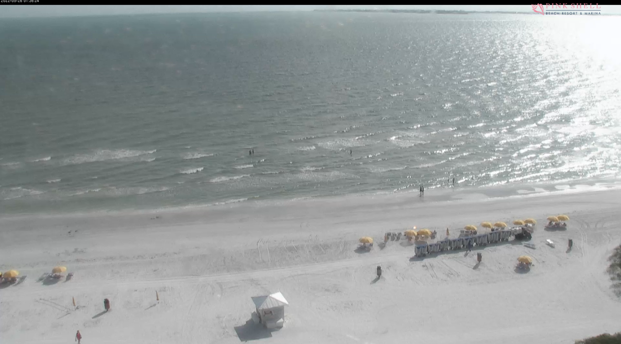Pink Shell Beach Cam, Fort Myers Beach | HD Live Video