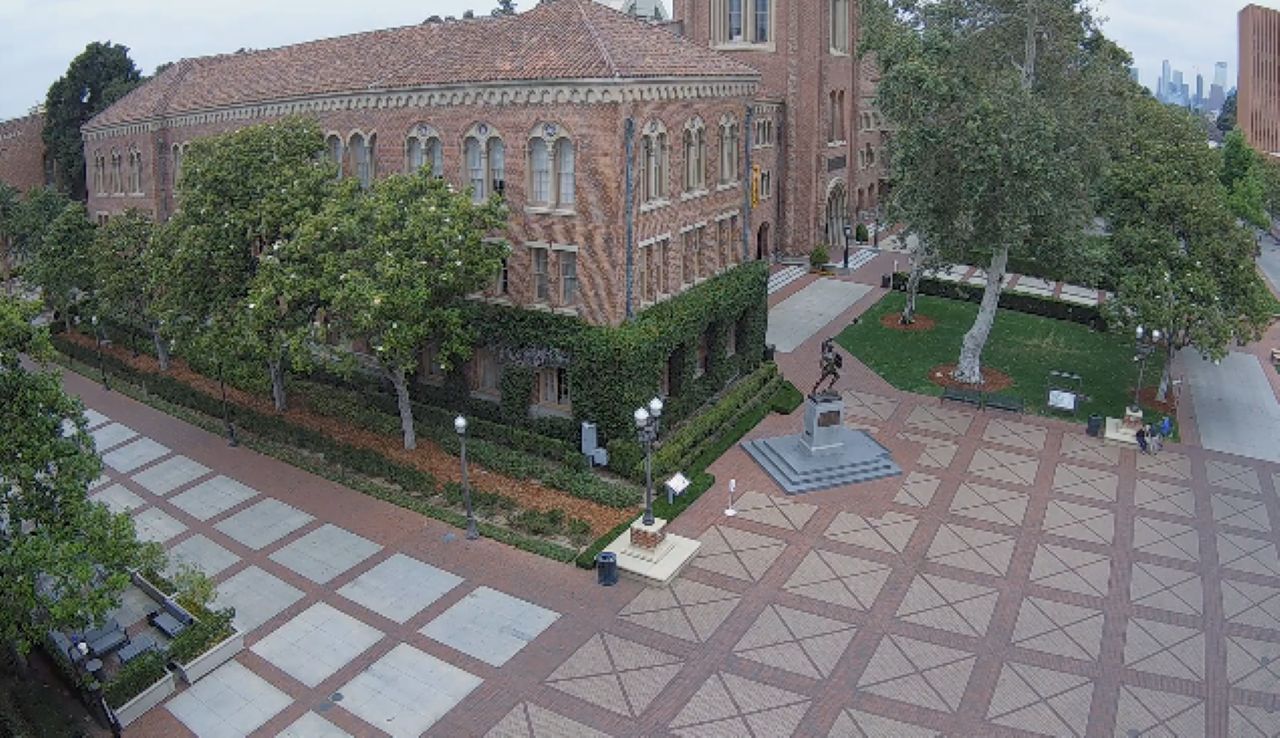 Tommy Trojan Webcam University of Southern California (USC)